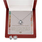 Friends by Chance - Sisters by Choice Necklace and Earrings Set