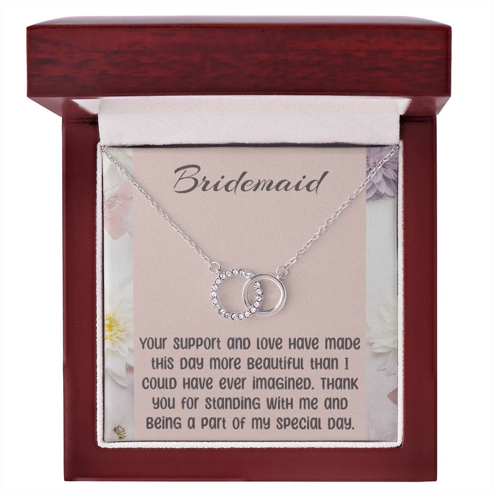 Bridesmaid Necklace - Wedding Pendant - Friendship Gift