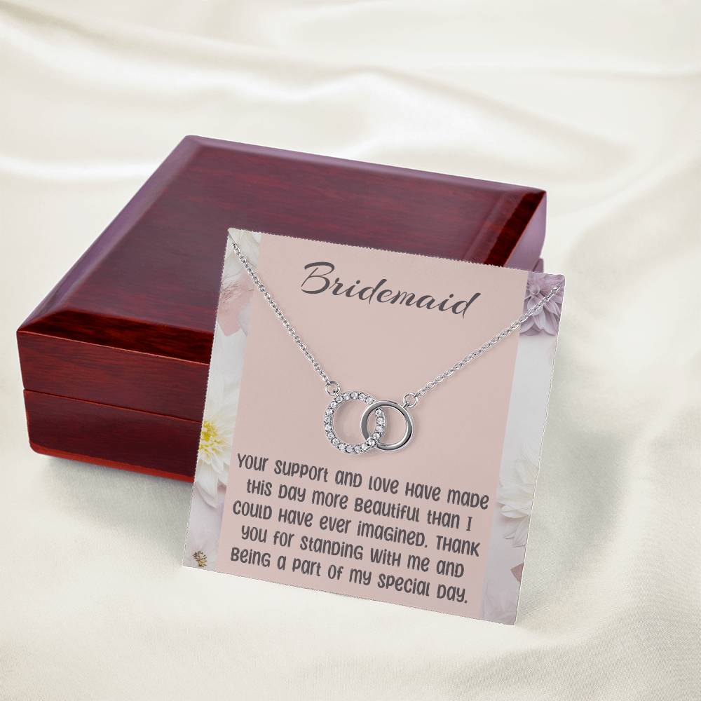 Bridesmaid Necklace - Wedding Pendant - Friendship Gift