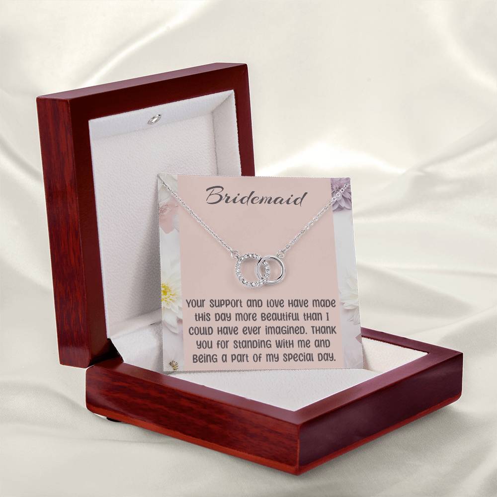 Bridesmaid Necklace - Wedding Pendant - Friendship Gift