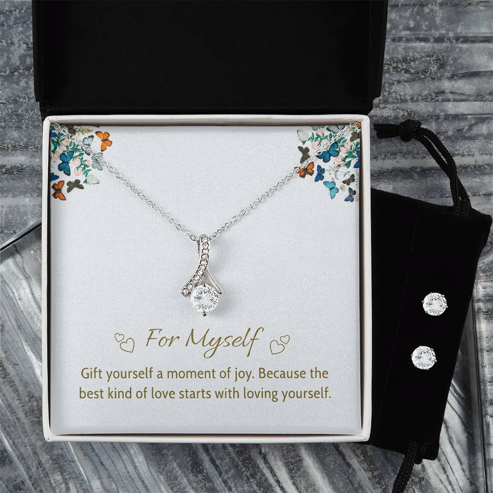 A Breath of Love for the Soul Necklace & Earrings