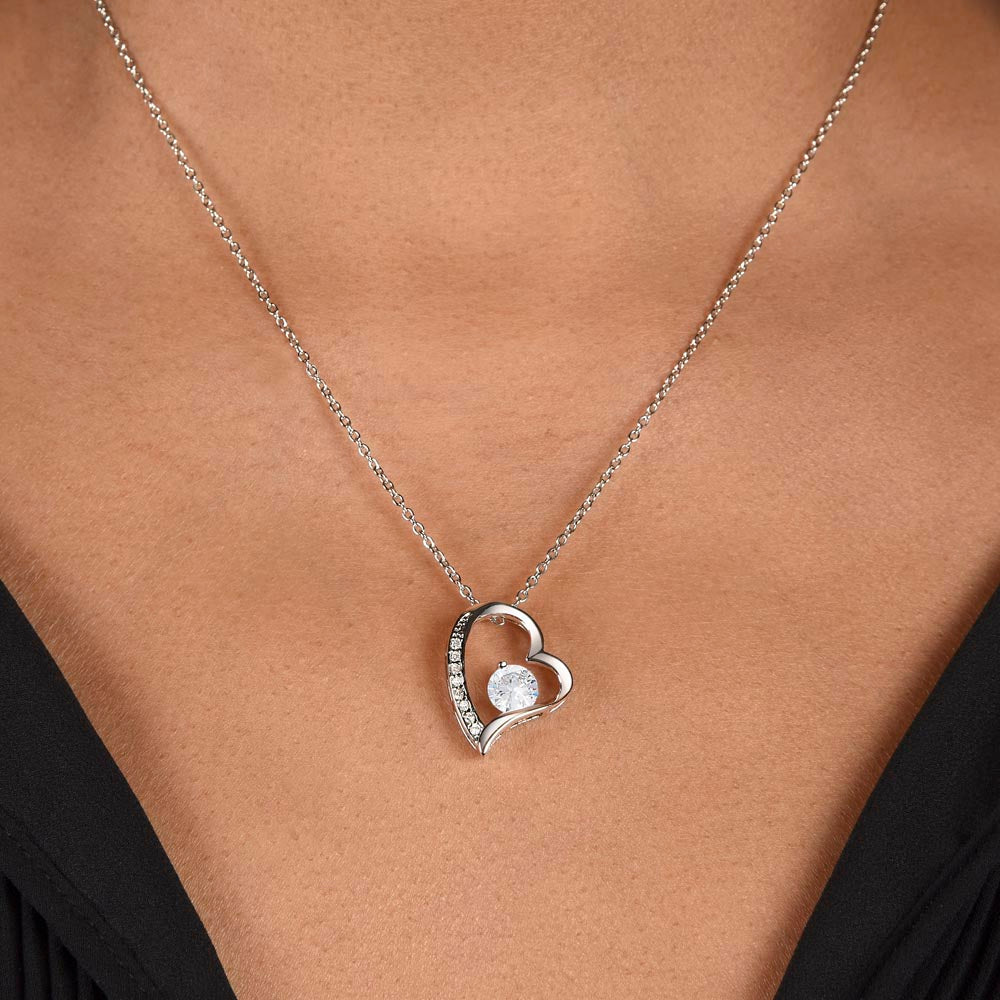"I Would Find You Sooner" Heart Necklace for Wife, Romantic Anniversary Gift, Love Jewelry