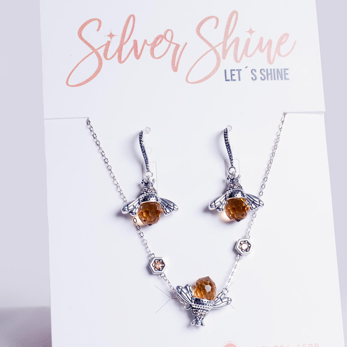 Unlocked 65% OFF - Queen Bee Jewelry Set – Elegant Bee Necklace, Bracelet and Earrings (RING NOT INCLUDED)