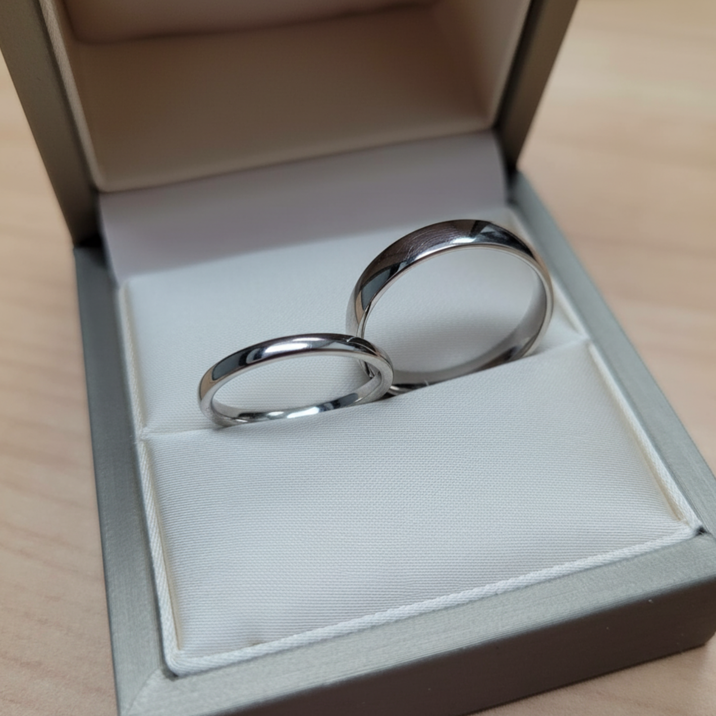 Bonded Soul - Wedding Ring Trios - 925 Sterling Silver