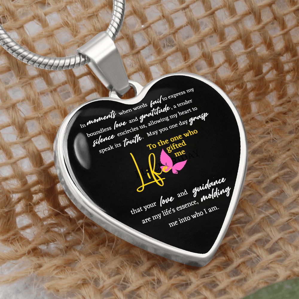 Heart Engraved Necklace