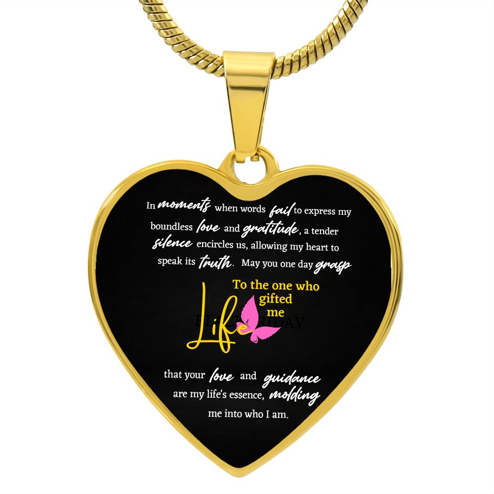 Heart Engraved Necklace