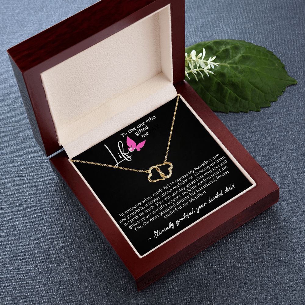 Everlasting Love Diamond Hearts Necklace