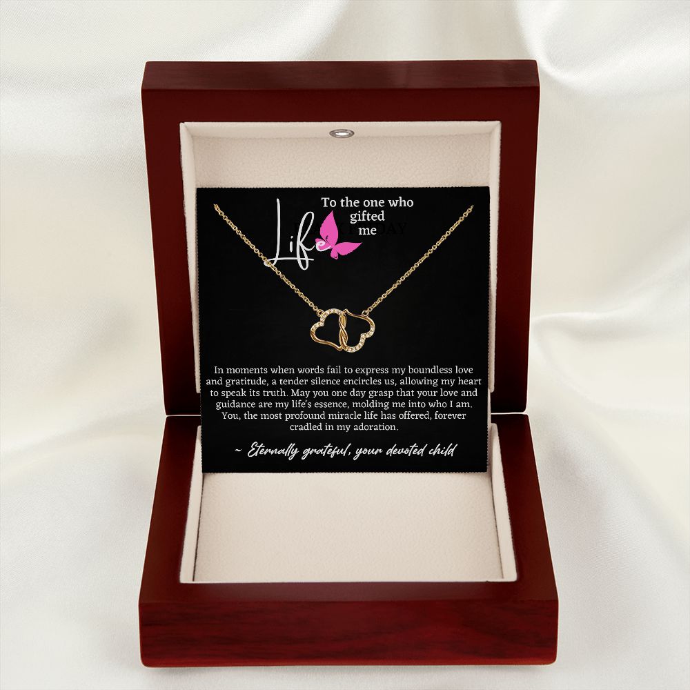 Everlasting Love Diamond Hearts Necklace