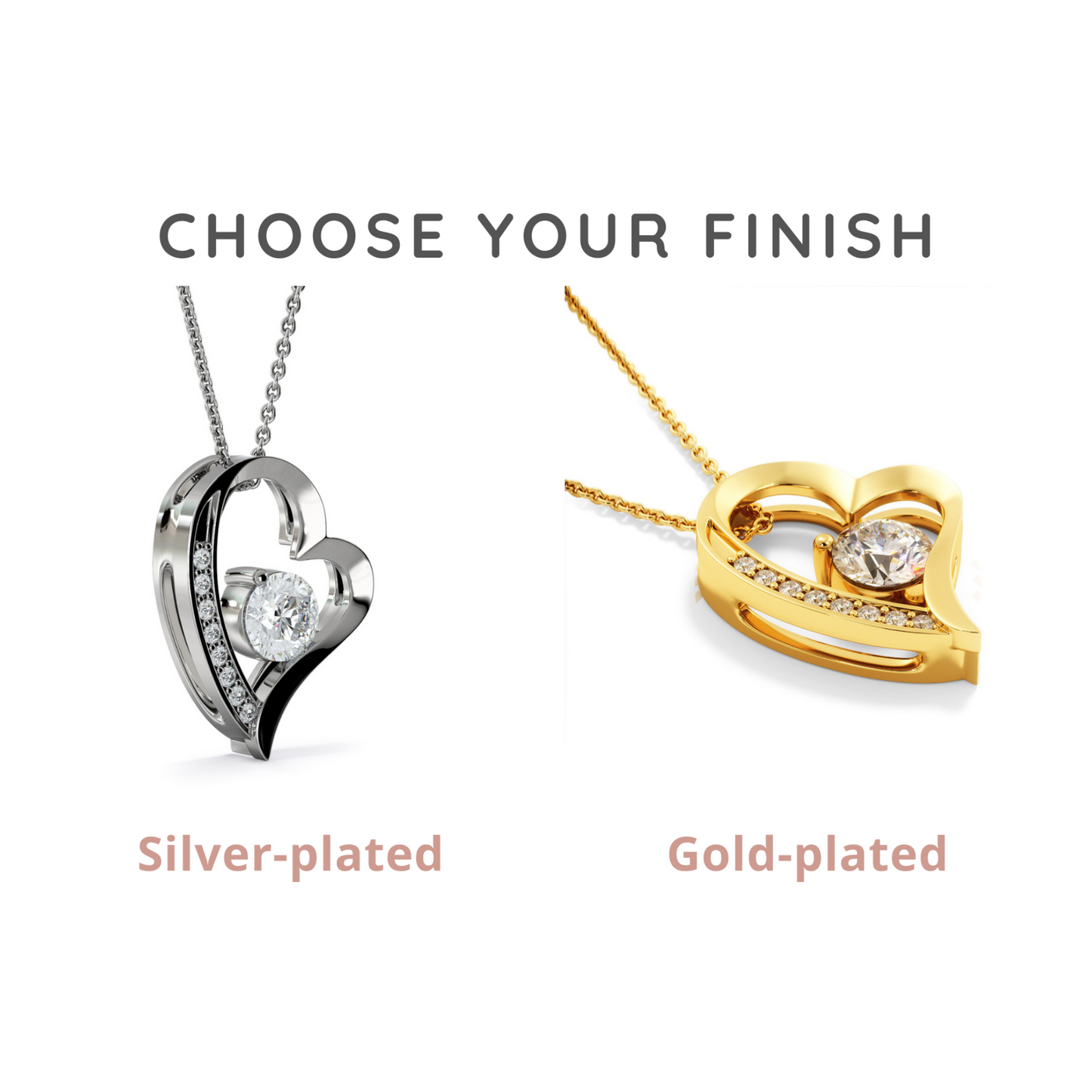 Personalized to my wife pendant on mothers day