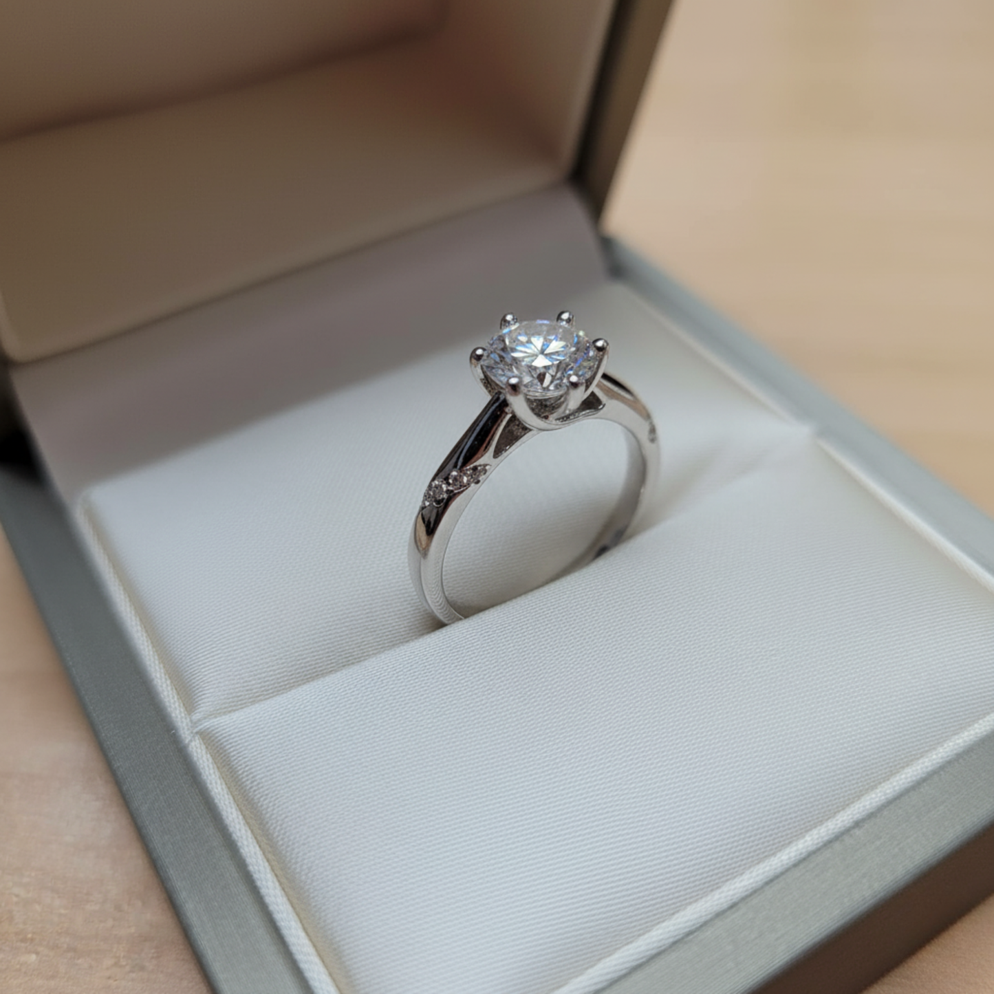 Light of the Heart - Wedding Ring Trios - 925 Sterling Silver