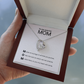 MOM acrostic necklace
