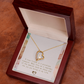 A True Friend Necklace – Elegant Silver Pendant - forever love necklace