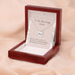 Loving Mom Necklace - Elegant Jewelry Gift