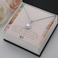 A True Friend Necklace – Elegant Silver Pendant, A Meaningful Gift for Best Friends, friendship gift, Friend Appreciation Necklace - Hope necklace