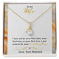 To My Wife Necklace – Love Message from Husband