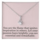 Flame of Inspiration Necklace - Passion Pendant