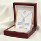 To My Wife Necklace – Love Message from Husband