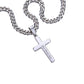 To My Amazing Dad Cross Necklace - Cuban Link Chain Gift from Favorite Daughter