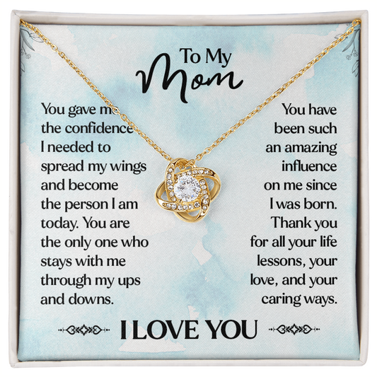 Personalized Mom Gift, "Life Lessons" Quote, Mother's Day Card Alternative