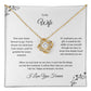 To My Wife Anniversary Necklace