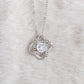 To My Daughter" Forever Love Knot Necklace - Sentimental Daughter Gift - "Girl Who Changed My Forever" Jewelry