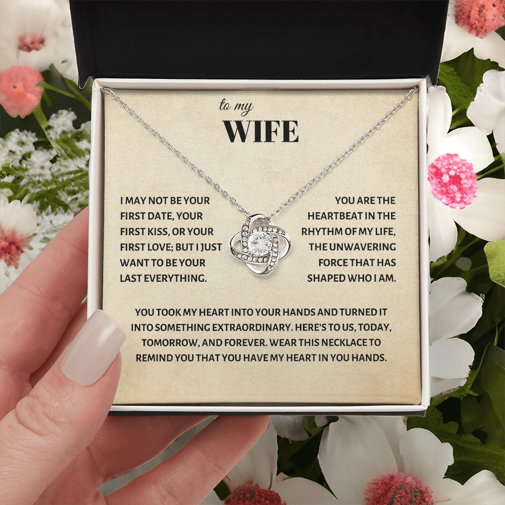 I may not be your first date to my wife