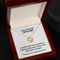 Teacher Appreciation Gift Necklace | Gold Love Knot Jewelry | Thank You Teacher Gift | End of Year Present
