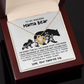 Personalized "Mama Bear" Necklace, Sentimental Mom Gift, Birthday Jewelry - Love Knot