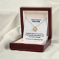 Teacher Appreciation Gift Necklace | Gold Love Knot Jewelry | Thank You Teacher Gift | End of Year Present