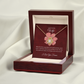 To my wife necklace with message card - gift card
