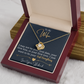 "To My Wife" Love Knot Necklace, Romantic Gift for Wife, Anniversary Jewelry
