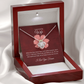 To my wife necklace with message card - gift card
