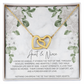 Aunt Niece Gift Interlocked Hearts Necklace | Aunt and Niece Jewelry | Birthday Gift | Family Bond Necklace