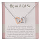 Sisterhood Bond Necklace, Heart Pendant, Friendship Jewelry, Love Gift, Unity Chain, Togetherness Keepsake, Family Connection, Sister Token