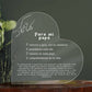 Personalized Acrylic Plaque - Father's Day Gift - Heartfelt Acrostic Messages