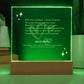 Acrogift Acrylic LED Plaque