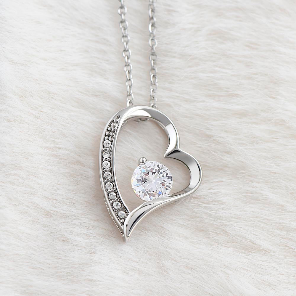 "I Would Find You Sooner" Heart Necklace for Wife, Romantic Anniversary Gift, Love Jewelry