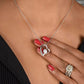 A True Friend Necklace – Elegant Silver Pendant - forever love necklace