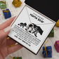 Personalized "Mama Bear" Necklace, Sentimental Mom Gift, Birthday Jewelry - Forever Love