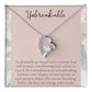 Unbreakable Heart Necklace – Inspirational Diamond Pendant