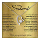For Wife Romantic Soulmate - Wife Birthday Gift Ideas Necklace