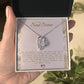 To My Soul Sister Gold Heart Necklace – Sentimental Friendship Pendant, Perfect Gift for Sisters by Heart, Ideal Birthday Gift. Heart sister