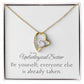 To my Unbiological Sister Necklace, Heart Pendant, Friendship Gift, Love & Appreciation Jewelry, Keepsake Chain, Be Yourself Inspirational Token