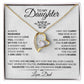 To My Daughter Necklace from Dad ⭐⭐⭐⭐⭐