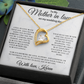 Personalized Mother In Law Necklace, Birthday Gift for Mom In Law, Custom Mother In Law Wedding Gift - Forever Love