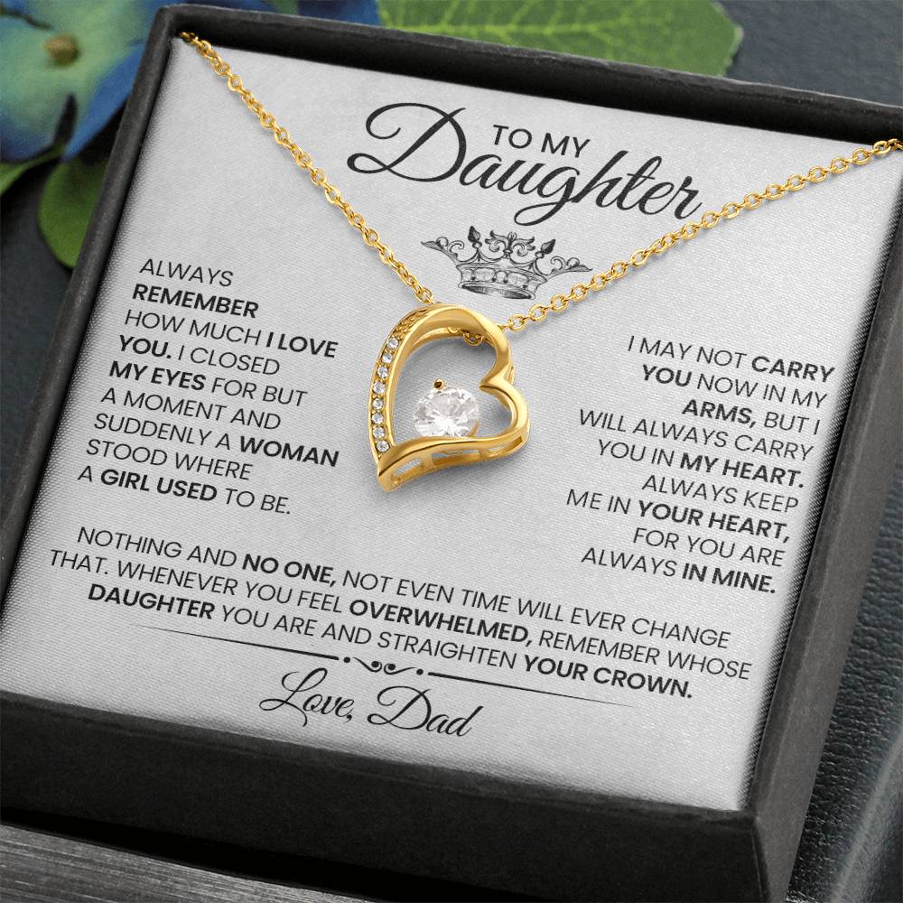 To My Daughter Necklace from Dad ⭐⭐⭐⭐⭐