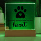 Keepsake Acrylic Bundle - You Left Pawprints In My Heart