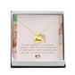A True Friend Necklace – Elegant Silver Pendant - Mom memorial
