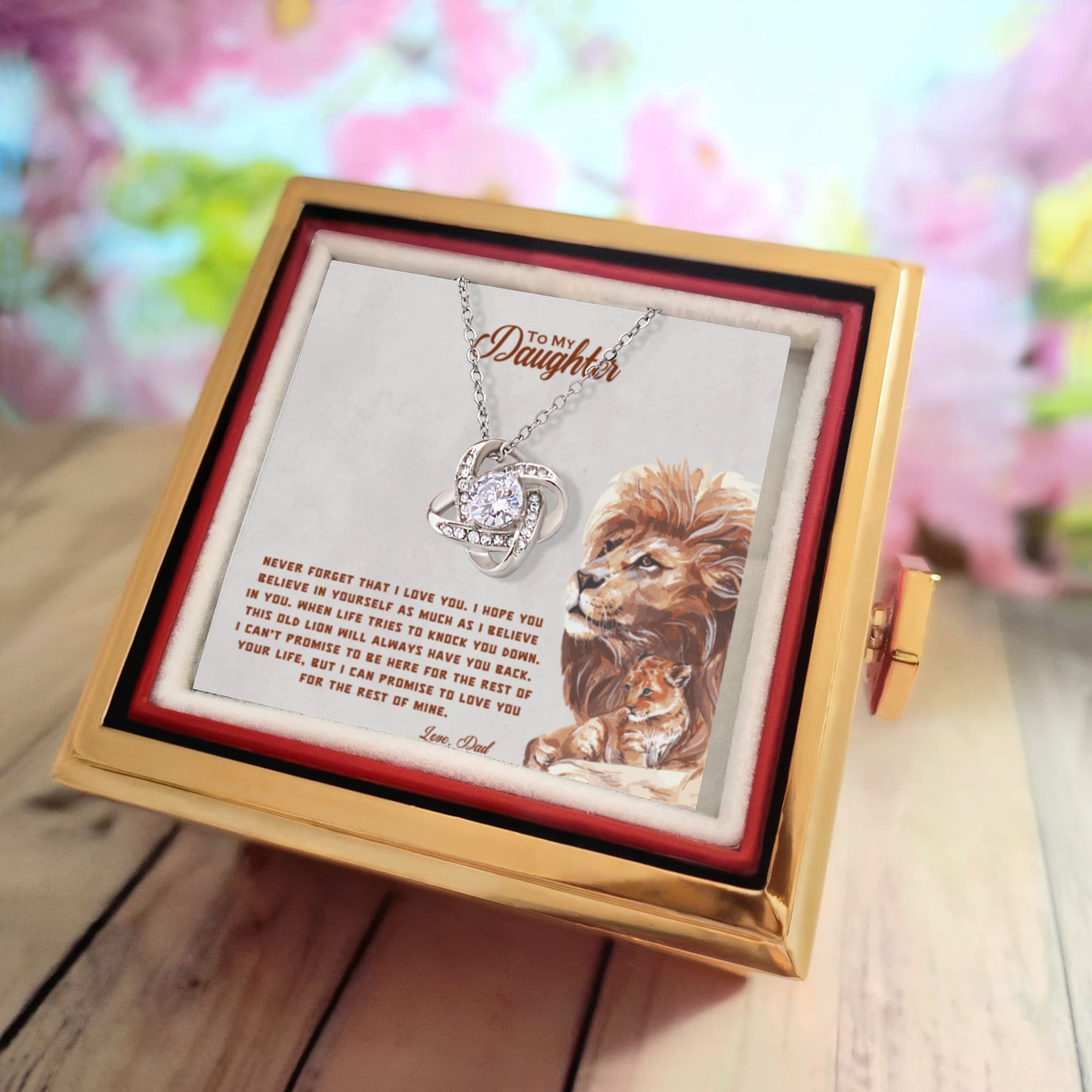 Unique gift from dad to his daughter