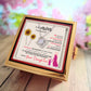 A Daughter's Blooming Love: Rotating Flower Box with "To My Mom" Necklace
